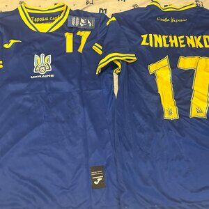 UKRAINE Nat'l Team OLEKSANDR ZINCHENKO Men's JERSEY Sz M or L New w tags